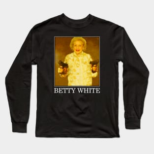 Betty White Long Sleeve T-Shirt